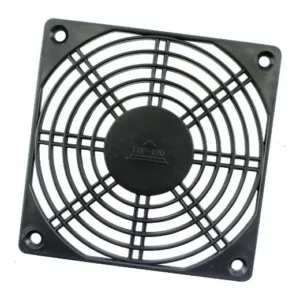 50 Tela Grade Plástica 12 X 12cm Sistema Esquema Ventilação Preto