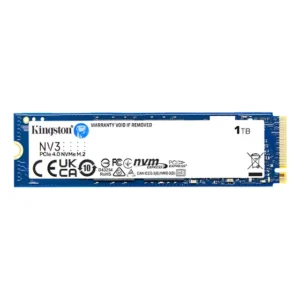 Ssd M.2 2280 Nvme Kingston 1tb Nv3 Snv3s/1000g Pci-e Gen 4.0 Azul-escuro