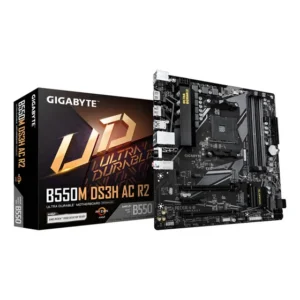 Placa Mãe Gigabyte B550m Ds3h Ac R2 Preto