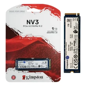 Ssd Kingston 1tb Nv3 Interno Pcie Gen 4.0 Nvme Azul-aço
