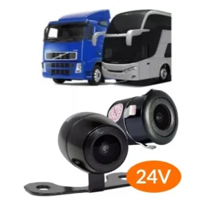 Câmera De Ré 24 Volts Ônibus Caminhão Roadstar Rs-224br