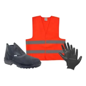 Kit Entregador Mercado Livre Shopee Colete Luva Bota Epi