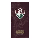 Toalha Praia Banho Aveludada Fluminense Lepper Algodão 70x140cm - Imagem 2