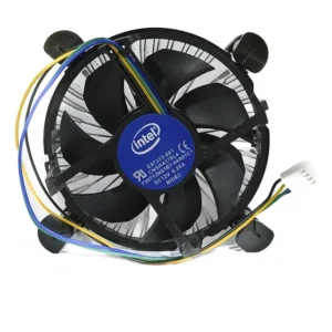 Cooler Box Original Intel Silencioso 4 Fios C/ Pasta Térmica Preto