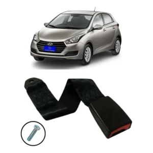 Cinto De Segurança Fêmea Fecho Traseiro 25mm Hb20 Hyundai