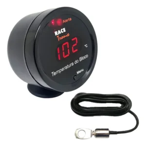 Kit 2 Medidor Temperatura Bloco Motor Vm Sensor Copo Sirene