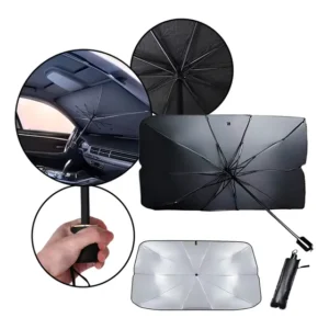 Protetor Solar Parabrisa Carro Painel Automotivo Guardachuva