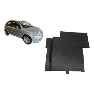 Acabamento Caixa Bateria Citroen C3 2003 A 2012 (p) Cx07 Preto