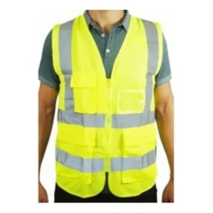Colete Segurança Refletivo Sinalização 4 Bolsos Super Safety
