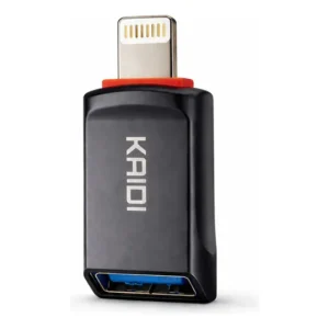 Adaptador Lightning / Usb Otg P/ Iphone 3.0 Alta Velocidade Cinza