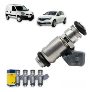 Kit 4 Bico Injetor Megane Clio Sandero 1.6 Flex Iwp-179 Orig