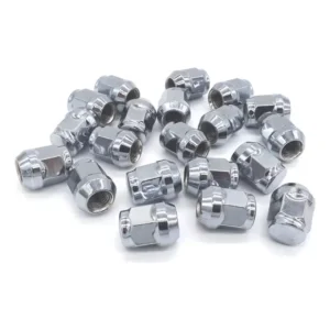 Jogo 16 Porcas Roda Liga Leve Cromada Chevette 12x1,5 Mm