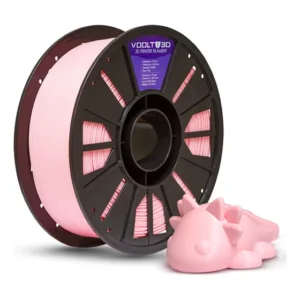 Filamento Voolt3D Pla 1.75mm Premium Alto Teor De Pureza 1kg Cor Rosa Bebe