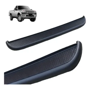 Estribo Lateral Ranger Cs 2008 A 2009 Tubolar Chapa Preto Preto