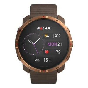 Relógio Outdoor Polar Grit X2 Brown Copper Chocolate Preto