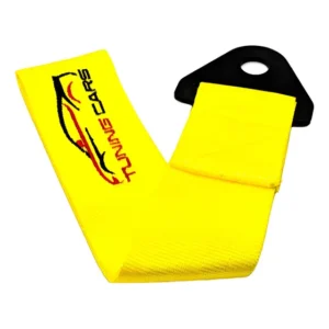 Kit Tow Strap Fita Cinta De Reboque Colorida Cor Amarelo