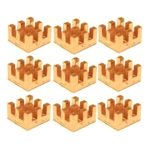 Easycargo 10pcs 8mm Kit De Invasor De Calor 8x8x4mm + 3m De