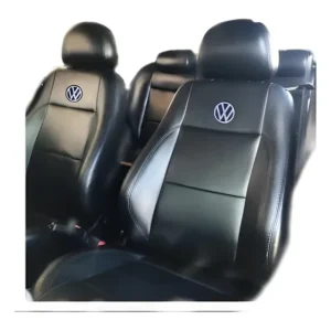 Capa Banco Interior Carro 100% Couro Vw Voyage 2013/14/15/16