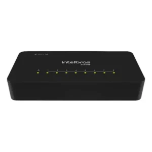Switch 8 Portas Intelbras Sf 800 Q+ Com Poe E Qos - D3
