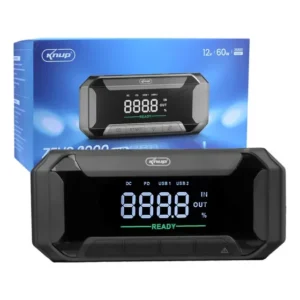 Acionador De Partida Portatil Veicular Usb Display Lcd 12v