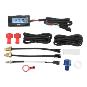 Sensor De Temperatura Do Motor Display Digital De Motociclet