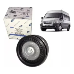Polia Tensora Estriada Correia Ford Transit 12/13 Motor 2.2