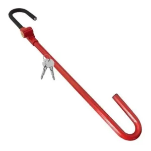 Trava De Segurança Antifurto Tetra Pedal Volante Universal