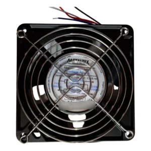 Mini Ventilador Cooler 120mm + Grade Metálica Metaltex