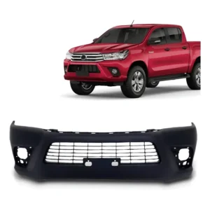 Parachoque Dianteiro Hilux 2015 A 2018 C/ Grade Cabine Dupla