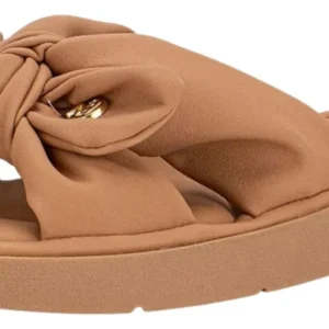 Sandalia Feminina Slide Laço Ortopedico Sola Antiderrapante