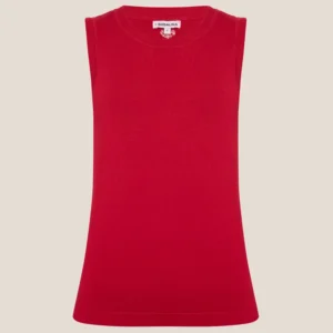 Regata Dudalina Tricot Talita Ve26 Vermelho Feminino