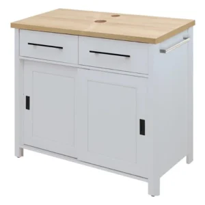 Gabinete Armário Banheiro Ditália Bn-04 Cinza