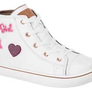 Tênis Casual Infantil Feminino Girl Love Brilho Coração Moda