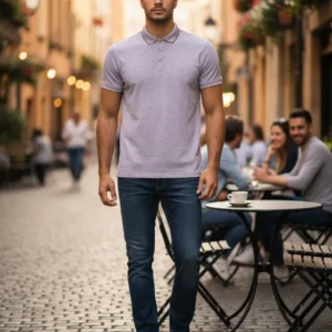 Camiseta Polo Masculina Casual Elegante Original Dudalina