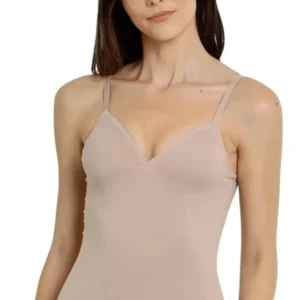 Camisete Feminina Com Bojo Alça Ajustável Trifil - C03321 Cor Bege Macadâmia Tamanho M