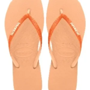 Sandália Havaianas Slim Square Quadrada Onça Chinelo Da Moda