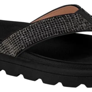 Sandália Papete Chinelo Vizzano Strass Conforto Moda 6459