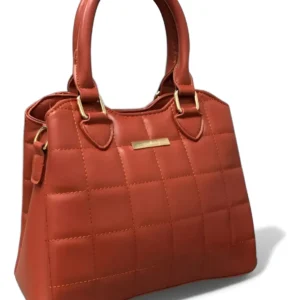 Bolsa Feminina Colcci Média Tote Matelasse Terra Cota Terracota Matelassê Ouro Terracota