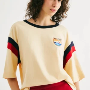 Camiseta Feminina Oversized Com Patch Hering