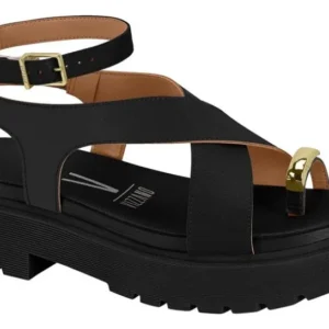 Sandália Feminina Papete Confortável Moderna Estilosa