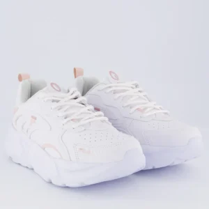 Tênis Fila Street Fit 2 Feminino Branco E Rose