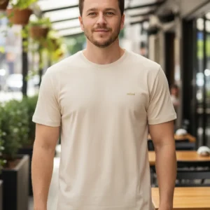 Camiseta Básica Masculina Colcci Comfy Algodão Casual