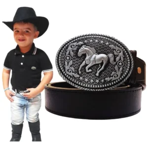 Cinto Fivela Country Infantil Rodeio Unissex Full