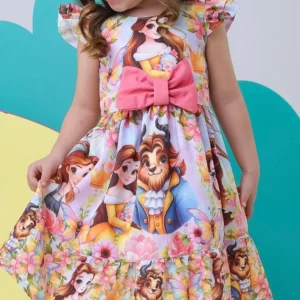 Vestidos De Princesa Para Aniversario Rodado Colorido