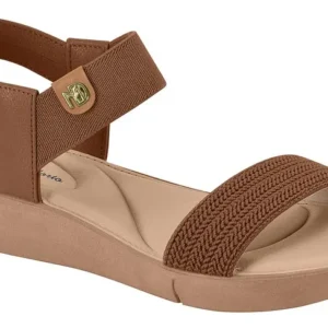 Sandália Modare Ortopédica Trabalho Casual Leve Estilosa