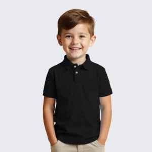 Camisa Infantil Polo Piquet Algodão Manga Curta
