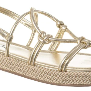 Sandália Feminina Flat Rasteira Com Nó Promoção Moda Gigil
