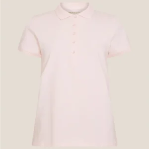 Camisa Polo Dudalina Pima Touch Ve26 Rosa Feminino
