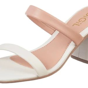 Sandália Salto Bloco Quadrado Feminina Confort Moda Fresh