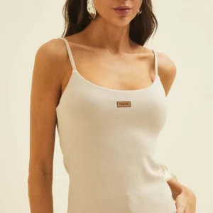 Regata Canelada Justa De Alça Original Forum ® Moda Feminina